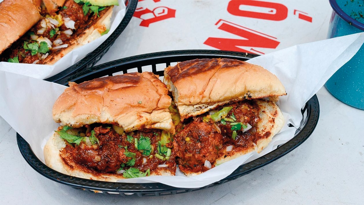 Bocadillo de carne asada estilo Tijuana Bocadillo de carne asada estilo Tijuana